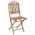 Scaune de gradina pliabile, cu perne, 2 buc., bambus-3064008