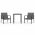 Set de mobilier de gradina