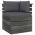 Set mobilier gradina din paleti cu perne