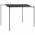 Pavilion din material textil alb-crem