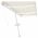 Copertina retractabila manual cu LED, crem, model 6