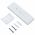 Copertina retractabila cu senzor vant/LED, albastru/alb, model 1