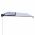 Copertina retractabila manual cu LED, albastru/alb, model 4