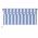 Copertina retractabila automat cu stor, albastru/alb, 3,5 x 2,5 m