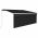 Copertina retractabila manual cu stor/LED, antracit, 3,5 x 2,5 m