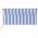 Copertina retractabila manual cu stor, albastru/alb, 3,5 x 2,5 m