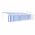 Copertina retractabila manual cu stor/LED, albastru/alb, 6 x 3 m