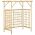 Pergola de gradina pentru pubele duble