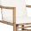 Set mobilier de gradina cu perne