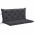 Balansoar cu perna, 170 x 96.5 x 171 cm, lemn masiv de tec