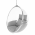 Scaun suspendat, transparent/argint/ gri, BUBBLE TIP 1