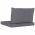 Perne canapea din paleti, 2 buc., material textil