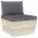 Perne canapea din paleti, 2 buc., material textil