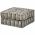 Canapea puf modulara cu 4 locuri, material textil, 200 x 132 x 58 cm