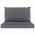 Perne canapea din paleti, 2 buc., material textil