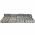 Canapea puf modulara cu 4 locuri, material textil, 200 x 132 x 58 cm