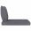 Perne canapea din paleti, 2 buc., material textil