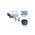 Camera de supraveghere, falsa, protectie, gri, fake camera, lumina rosie