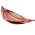 Hamac Multicolor Simplu (1 persoana), 190 x 80 cm, cu bara de 40 cm - rosu