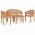 Set mobilier gradina tip banana