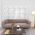 Panouri de perete 3D 24 buc. alb 50x50 cm model diamant 6 m²