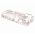 Set 6 cesti cu farfurie, Tognana, Olimpia Brunico, 230 ml, portelan, multicolor