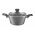 Oala patrata cu capac Silverstone, Ambition, 1.7 L, 18 cm, aluminiu, invelis Qualum Stone