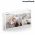 Perna cervicala viscoelastica, InnovaGoods, Conforti, contur ergonomic, 62 x 36 x 14 cm, alb/gri