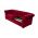 Canapea extensibila Oxford Chesterfield, 88x216x75 cm, 3 locuri, Red