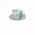 Set 2 cesti cu farfurie Opera, Brandani, 180 ml, portelan