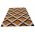 Covor Combs Bedora, 80x150 cm, 100% lana, multicolor, finisat manual
