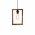 Lustra All Design, handmade, 20x4.5x8 cm