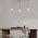 Lustra Kabluni MR - 905, Opviq, 96 x 6 x 102 cm, 3 x E27, 40W, chrome