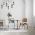Candelabru Likya N-1010, Noor, 110 x 128 cm, 6 x E27, 100W, negru