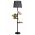 Lampadar cu 3 rafturi, Luin, 8270-1E27, 60 W, metal/lemn/textil