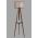 Lampadar cu raft, Luin, 8282-3, E27, 60 W, lemn/textil