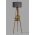 Lampadar cu raft, Luin, 8283-2, E27, 60 W, lemn/textil