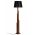 Lampadar, Luin, 8301-4, E27, 60 W, lemn/textil