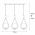 Candelabru, Nitid, Mudoni - MR - 939, E27, 100 W, metal