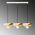 Candelabru, Nitid, Sivani - MR - 965, E27, 100 W, metal