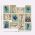 Set 12 tablouri decorative, 12MDF07, Lulu, 15x20 cm, plastic