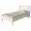 Pat Single Ravenna White, Ametti, 90 x 190 cm, alb/auriu