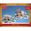 Decoratiune luminoasa House with xmas tree, Lumineo, 15x24x16 cm, plastic, multicolor