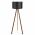 Lampadar, AYD-1540, Insignio, 38 x 140 cm, 1 x E27, 60W, negru/maro