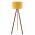Lampadar, AYD-1565, Insignio, 38 x 140 cm, 1 x E27, 60W, galben/maro