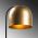 Lampa de masa, Epika - 12246, Fulgor, 17 x 22 x 60 cm, 1 x E14, 40W, auriu/negru