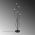 Lampadar, Bonibon - 13231, Fulgor, 35 x 155 cm, 5 x E14, 40W, negru