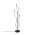 Lampadar, Bonibon - 13231, Fulgor, 35 x 155 cm, 5 x E14, 40W, negru