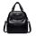 Geanta tip rucsac, Arya GT2255, Negru